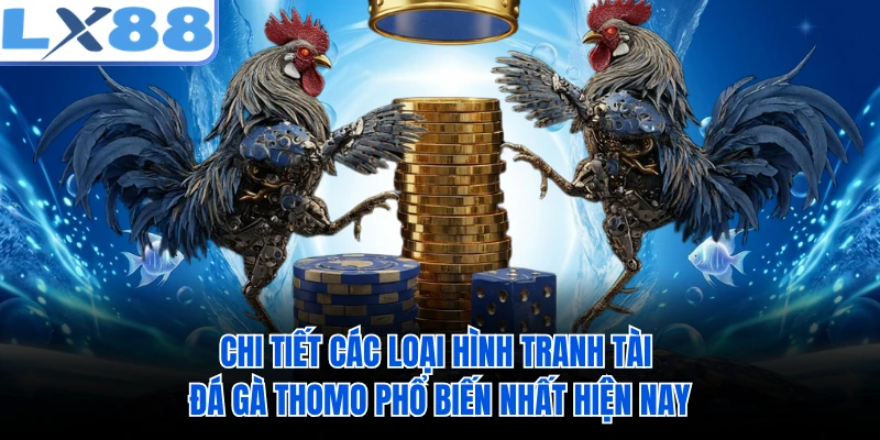 Chi tiết các loại hình tranh tài đá gà thomo phổ biến nhất hiện nay 