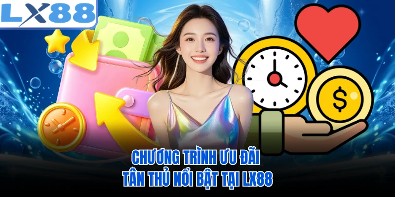 Chương trình ưu đãi tân thủ nổi bật tại LX88